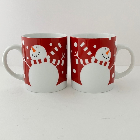 Two Snowman Mugs by CRATE & BARREL 2006-2007 - Picture 10 of 10